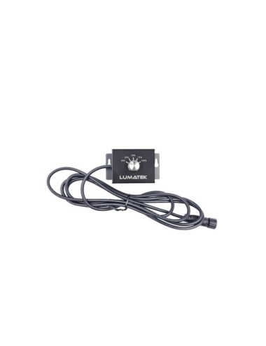 Regulador de intensidad led de 3 pines con cable de 2,5 m lumatek