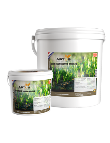 Substrate buffer powder aptus