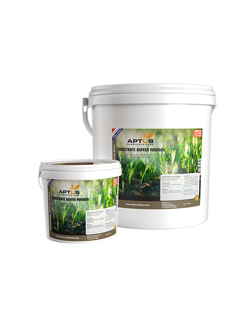 Substrate buffer powder aptus