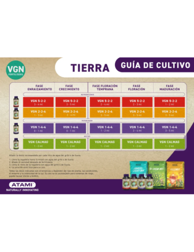 Fertilizante vgn calmag atami
