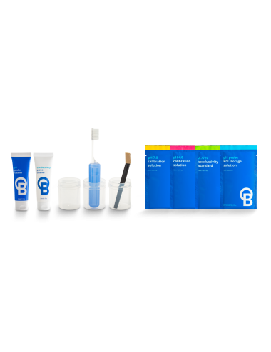 Kit limpieza y calibración de ph y conductividad