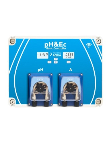 Controlador automático básico de ph & ec con conectividad wifi prosystem aqua